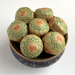 Порционный шу пуэр мини то ча сяо то 2009 года 30 шт